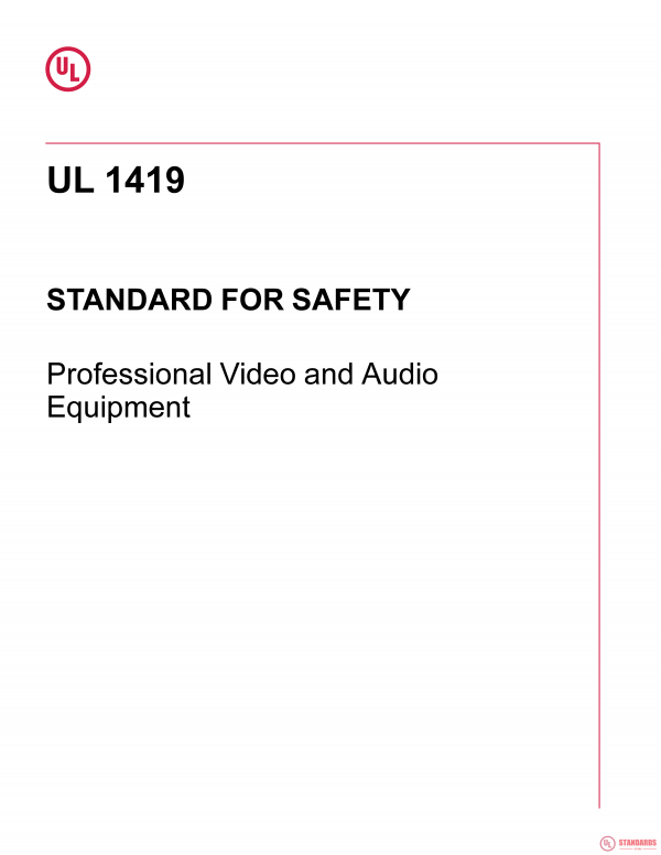 UL 1419 PDF UL 1419 PDF